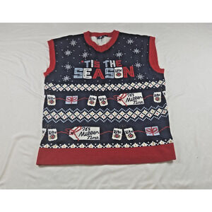 Miller Lite “’Tis the Season” Ugly Christmas Sweater Vest – XL